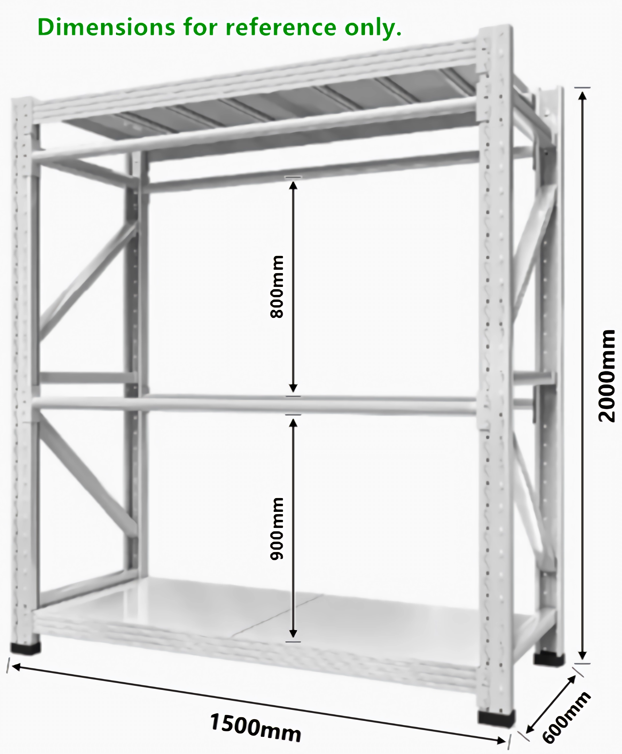 SQ-W009-1500mm-Double Bar